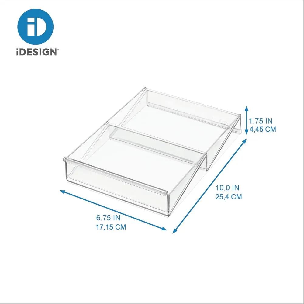 Organizzatore per cassetti in plastica Crystalline - iDesign/The Home Edit
