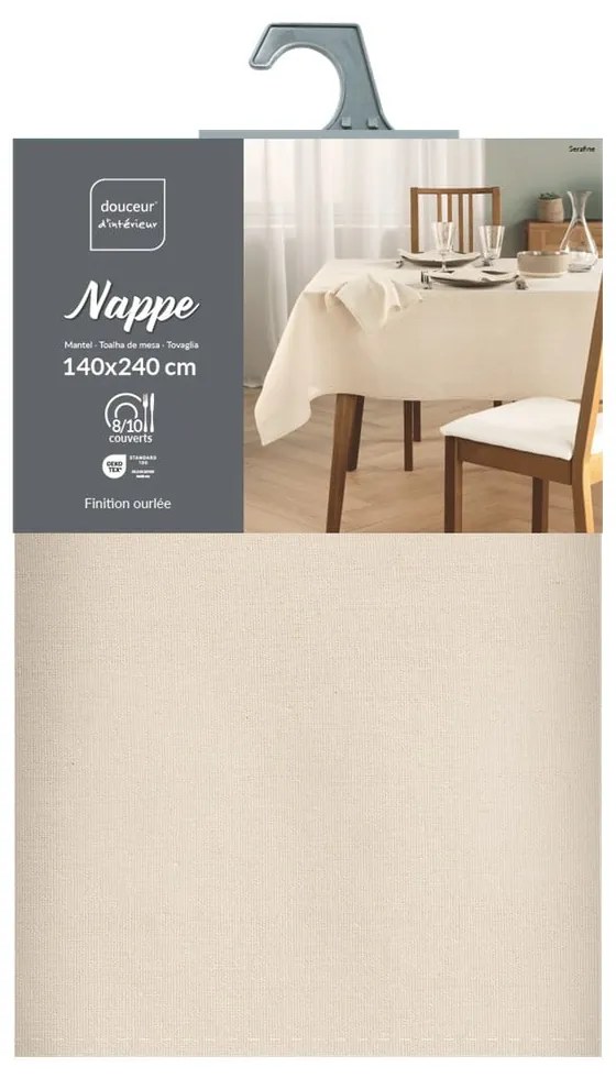 Tovaglia 140x240 cm Serafine – douceur d'intérieur