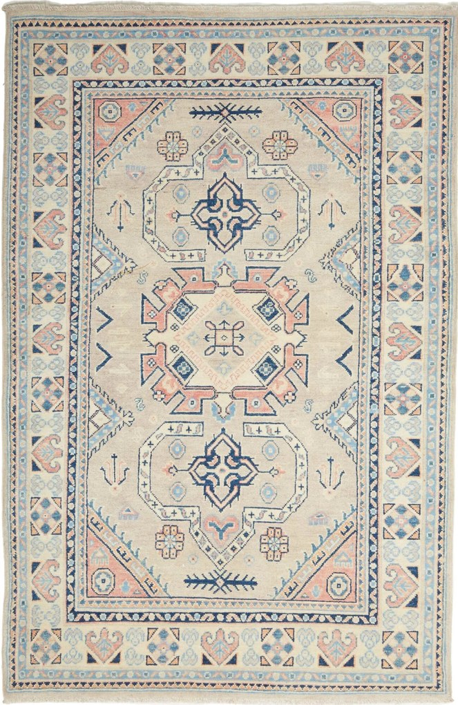 Kazak Tappeto 120x190 (Pakistan) Annodato A Mano