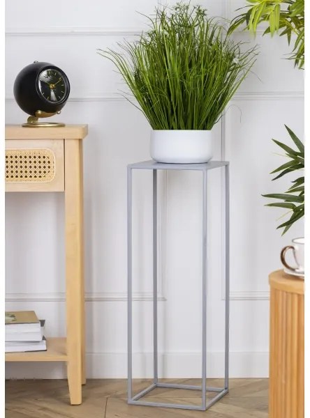 Portafiori 70x24 cm grigio