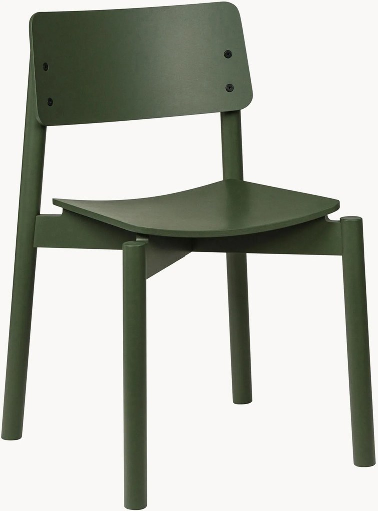 Sedia impilabile in legno Wem