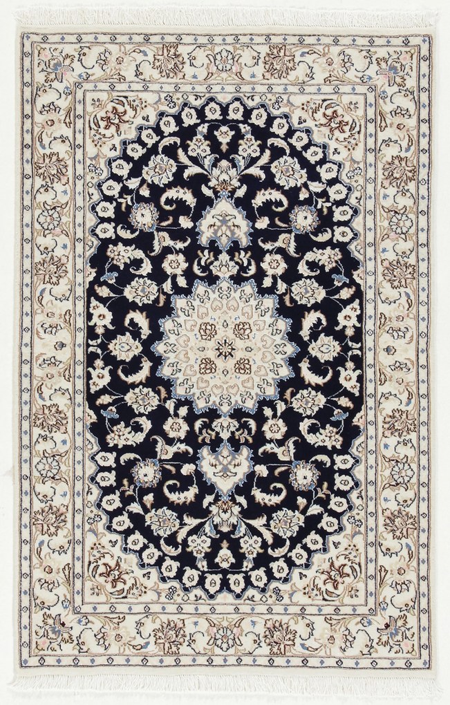 Nain Tappeto 130 x 80 (Iran) Annodato A Mano