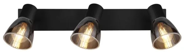 Globo 54307-3 - Luce Spot CLAUDE 3xE14/40W/230V nero