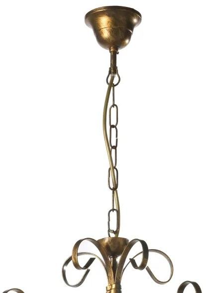 ONLI - Lampadario a sospensione con catena ODINO 5xE14/6W/230V