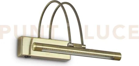 Bow applique da specchio o quadro brunito led 3000k 3,5w  410 lm co...