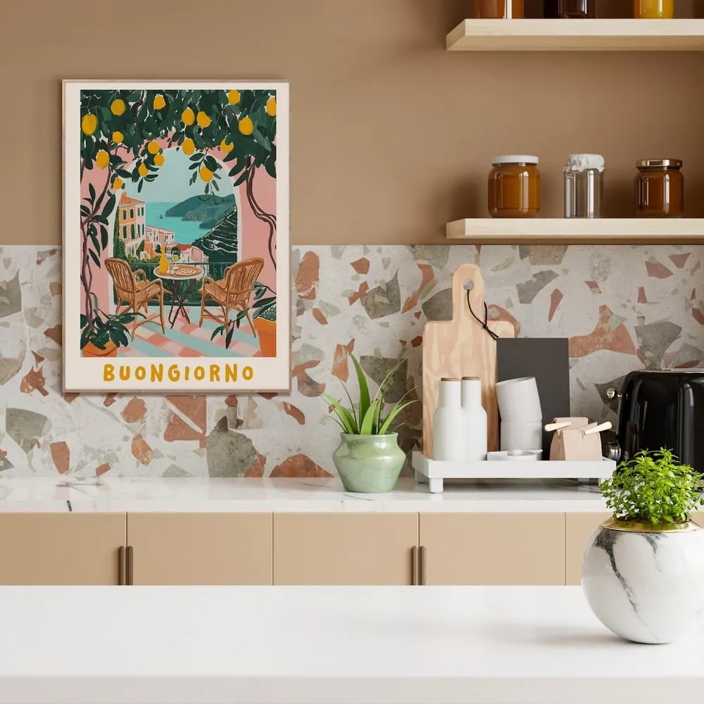 Dipinto 50x70 cm Balcony I – Styler