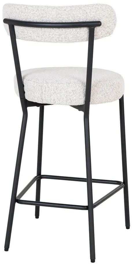 Sgabello da bar bianco (altezza seduta 65 cm) Badalona - House Nordic