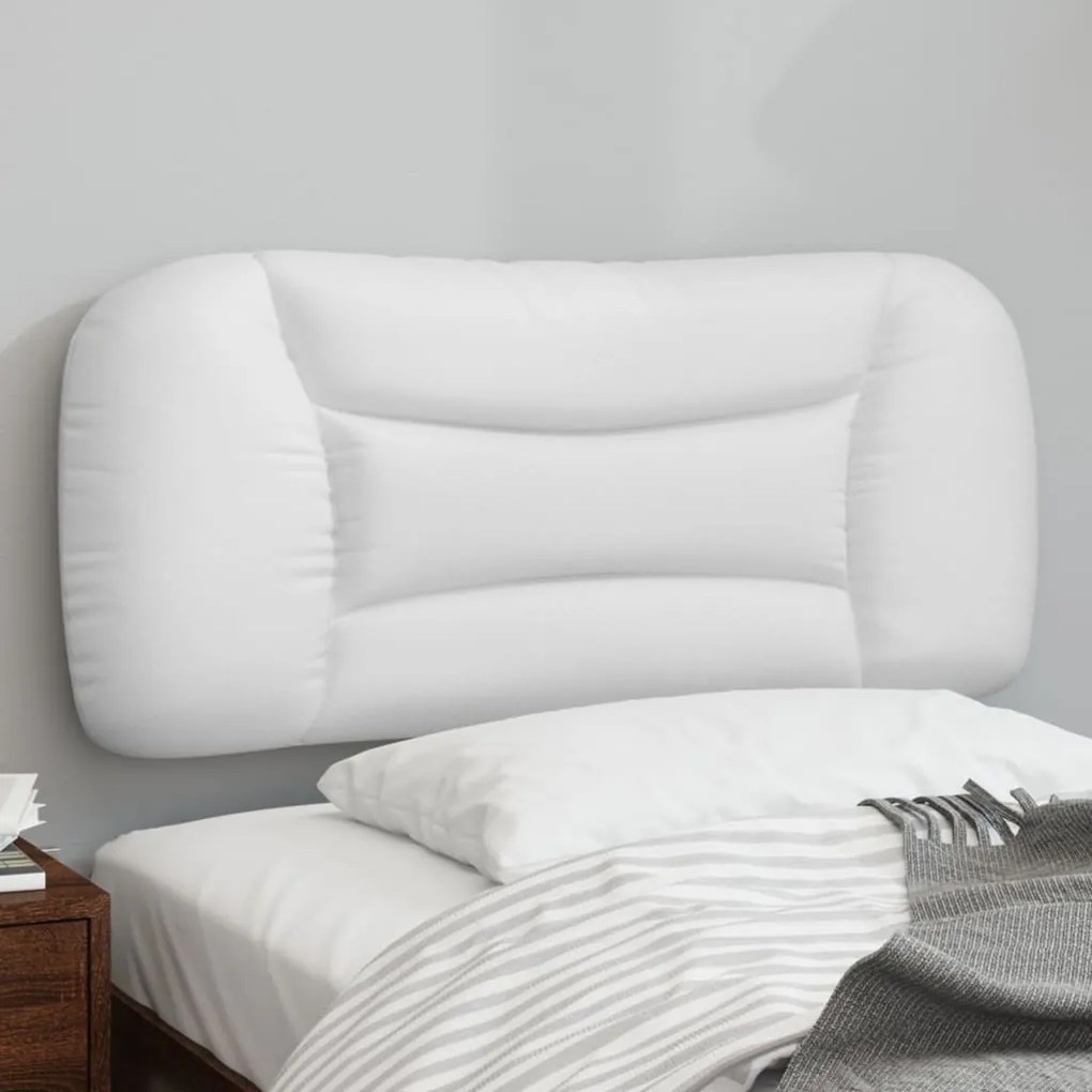 Cuscino Testiera Bianco 90 Cm İn Similpelle /