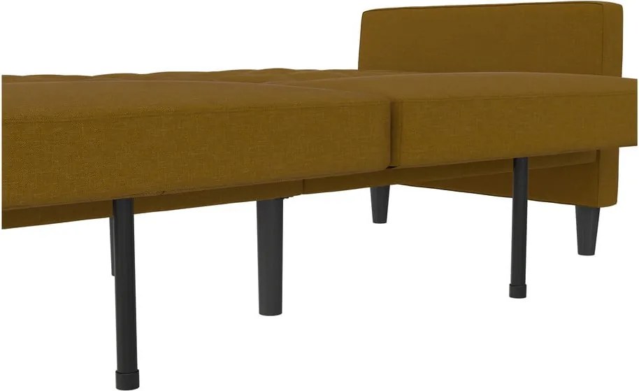 Divano letto giallo 86 cm Presley - Støraa