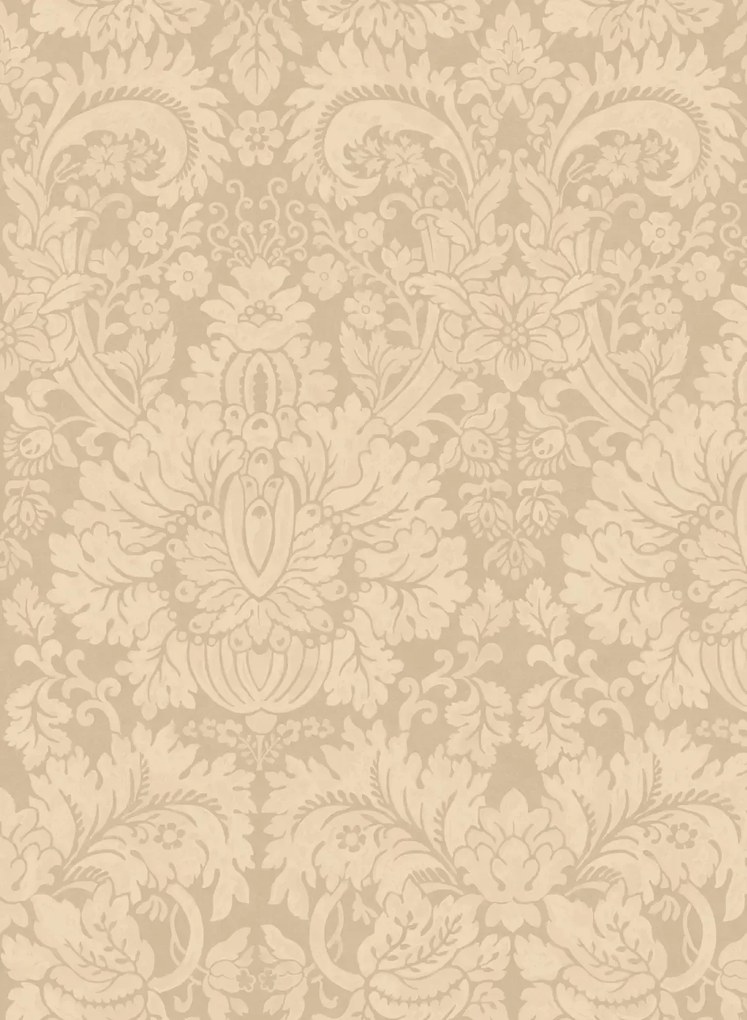 GP & J Baker Carta da parati Queen's Damask - Marble