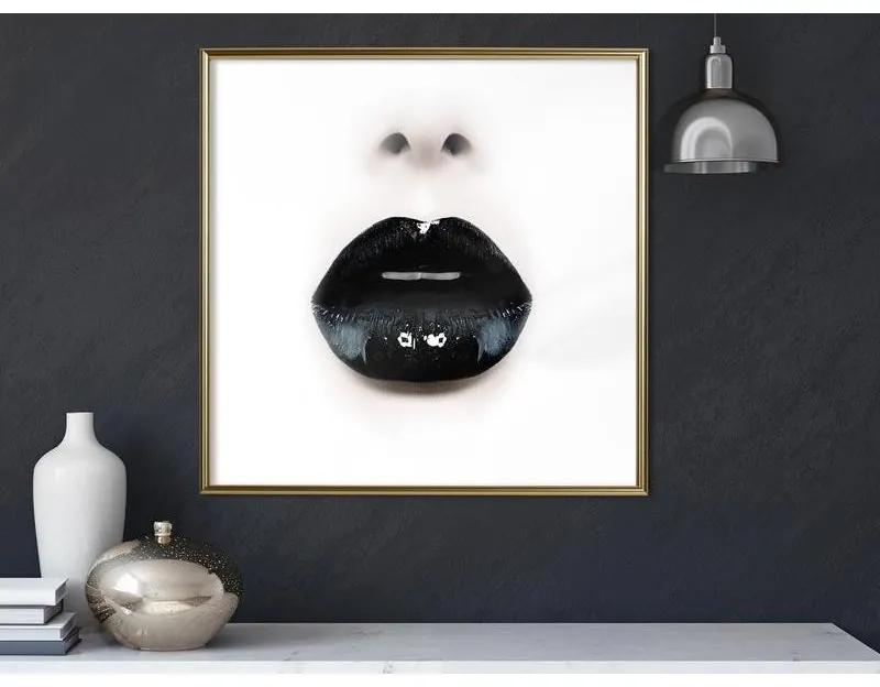 Poster Black Lipstick (Square)