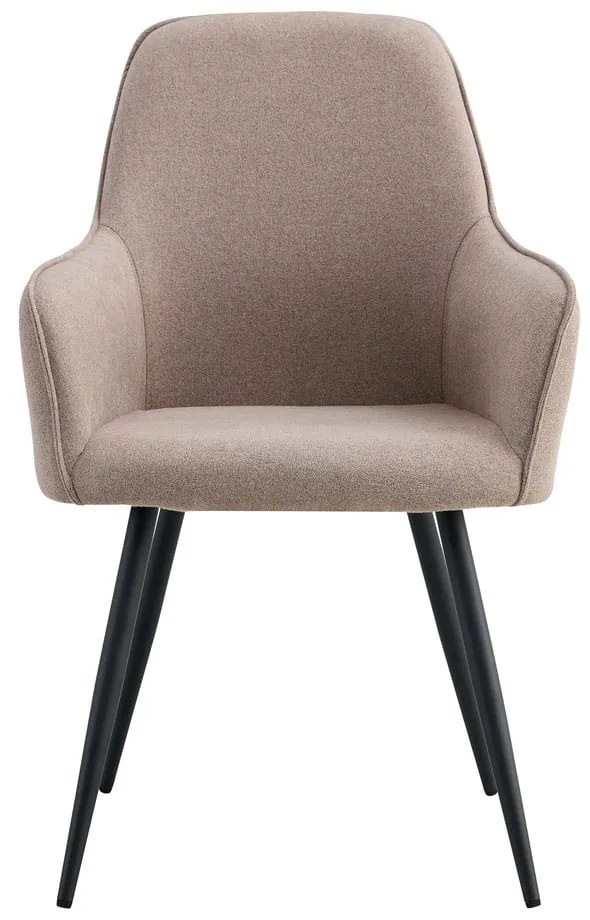 Set di sedie da pranzo grigia in imbottito con braccioli 2 pz Harbo – House Nordic