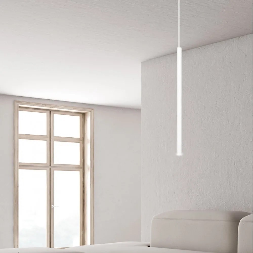 Lampada a Sospensione SELTER 1 BLACK, WHITE e GOLD Colore del corpo Bianco