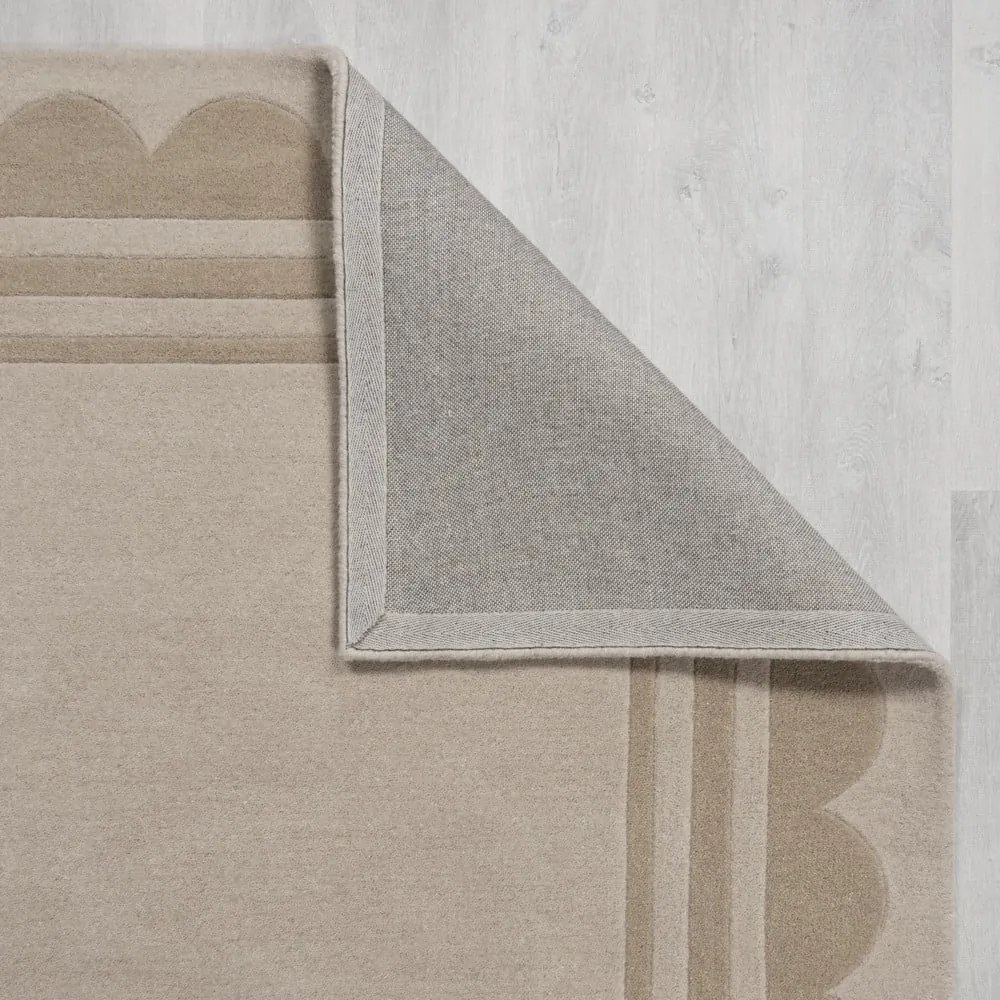 Tappeto in lana colore naturale 120x170 cm Lois - Flair Rugs