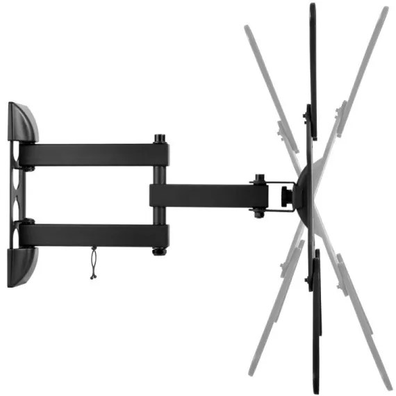 MK FLORIA MKF-23DP444 - Supporto a parete per TV con giunto 65" nero