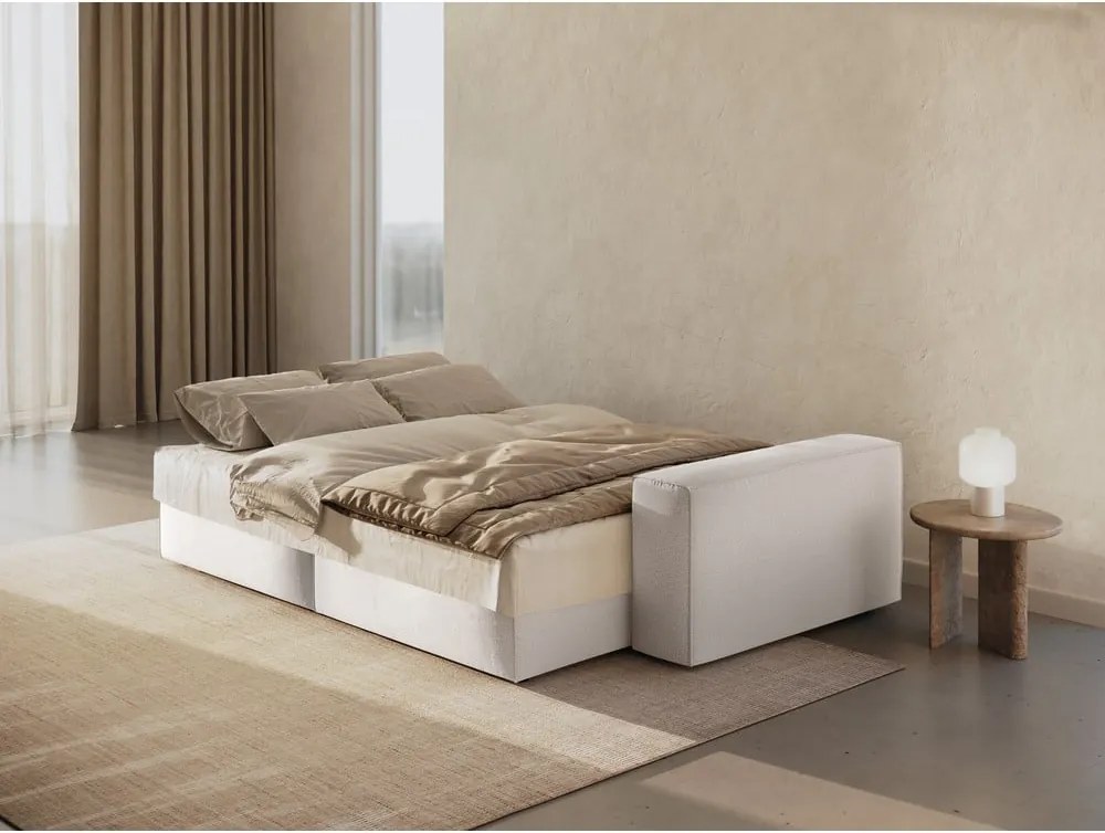 Divano letto beige 247 cm Jodie - Micadoni Home