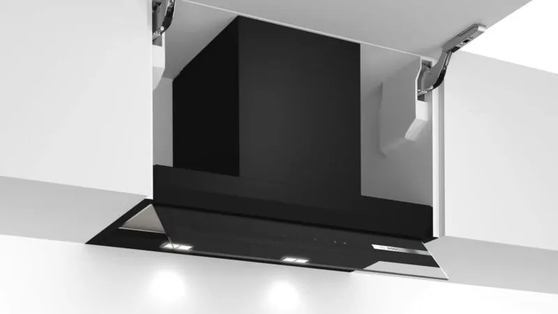 Bosch - Serie 6 DBB67AM60. Potenza massima di estrazione: 460 m³/h, Tipo di estrazione: Aspirante/Filtrante, Classe di efficienza dinamica del