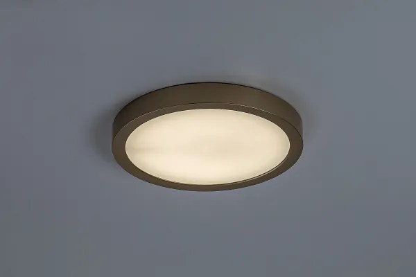 Rabalux 75079 - Plafoniera LED per bagno SHAUN PLUS 30W/230V Ø 30 cm IP44 dorata