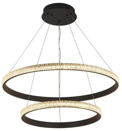 Lampadario a sospensione con filo LED dimmerabile LED/65W/230V 3000-6500K + telecomando