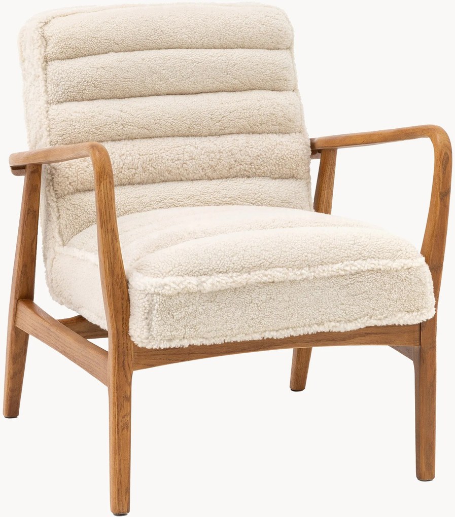 Poltrona lounge in teddy Datsun