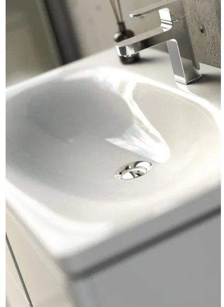 Ravak XJX01250000 - Lavabo da incasso BALANCE 50x46,5 cm ceramica/bianco