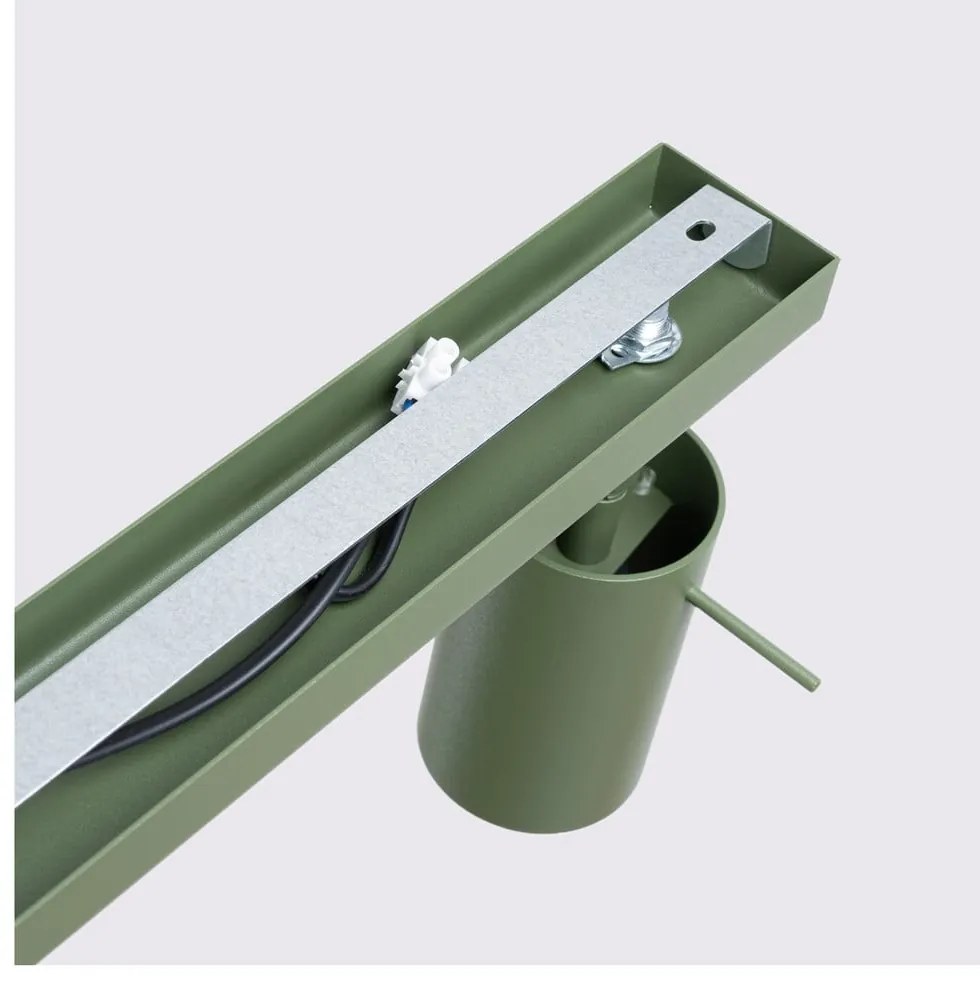 Faretto verde 6x81 cm Etna – Sollux