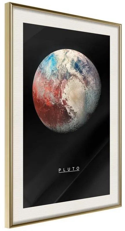 Poster The Solar System: Pluto