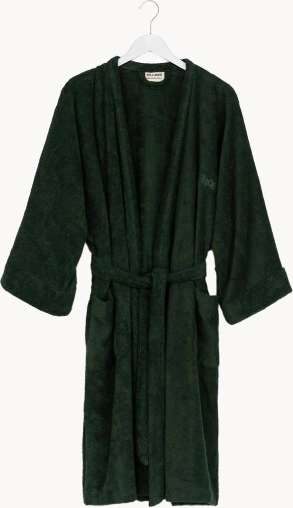 Accappatoio unisex in cotone Evergreen