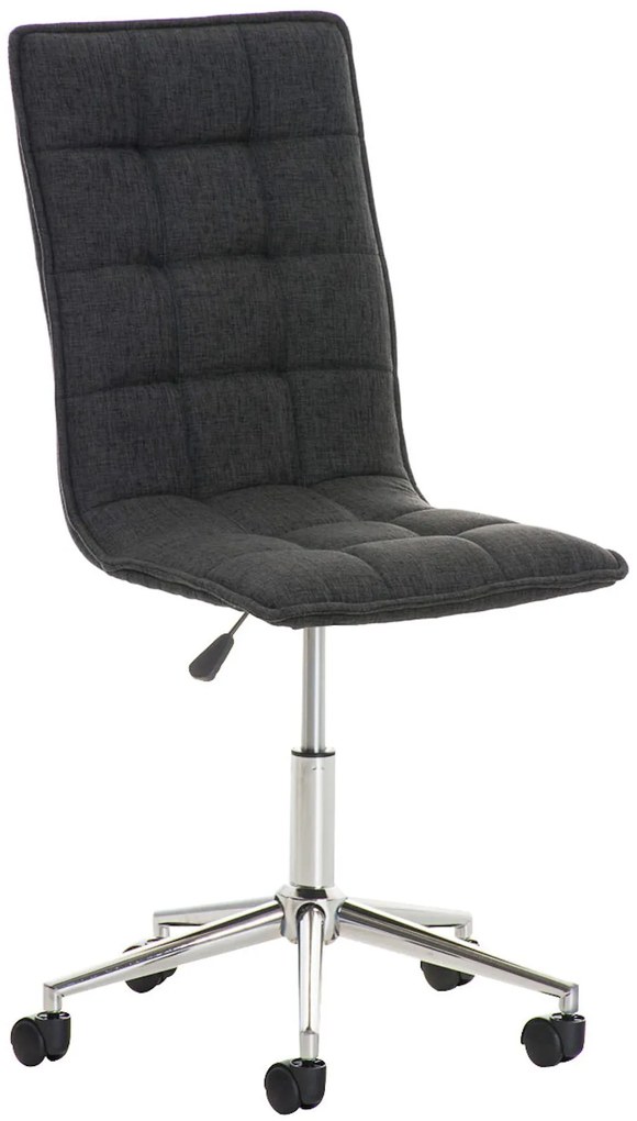 Poltroncina Ergonomica Da Ufficio "arbeitshocker Peking Stoff" / Dunkelgrau