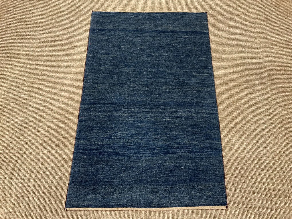 Gabbeh Tappeto 150 x 90 Blu (Iran) Annodato A Mano