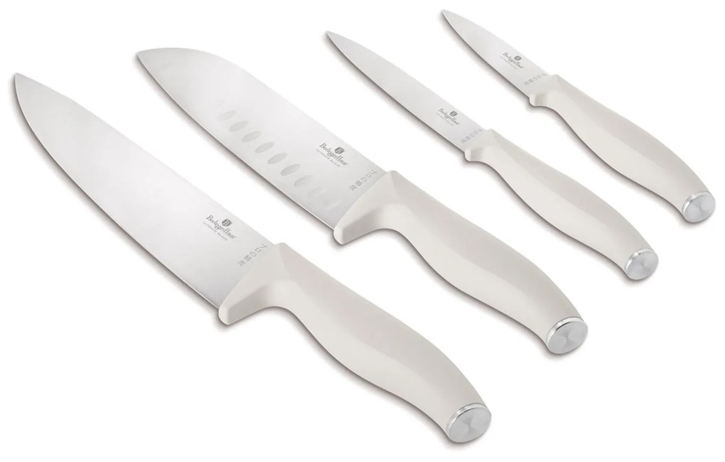 Set 4 coltelli manico crema Berlinger Haus