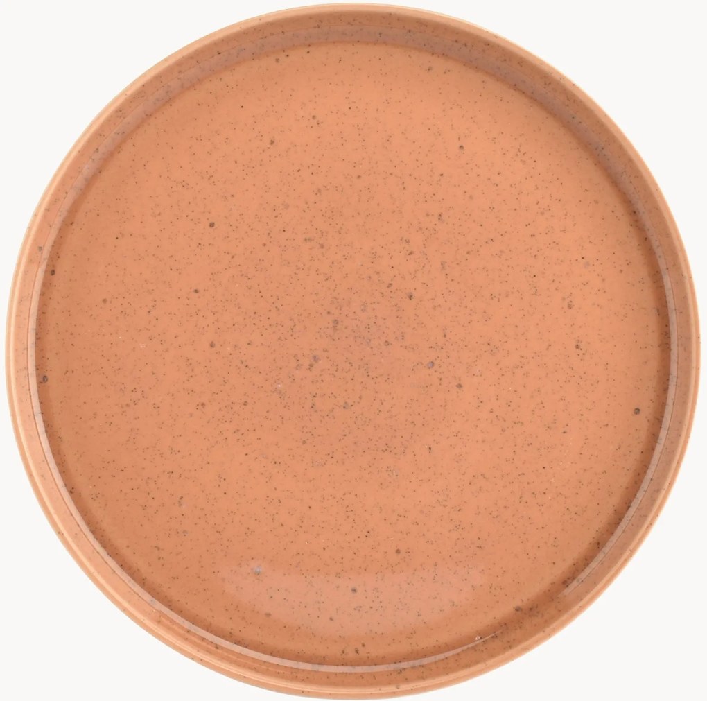 Set di 4 piatti piani Blush