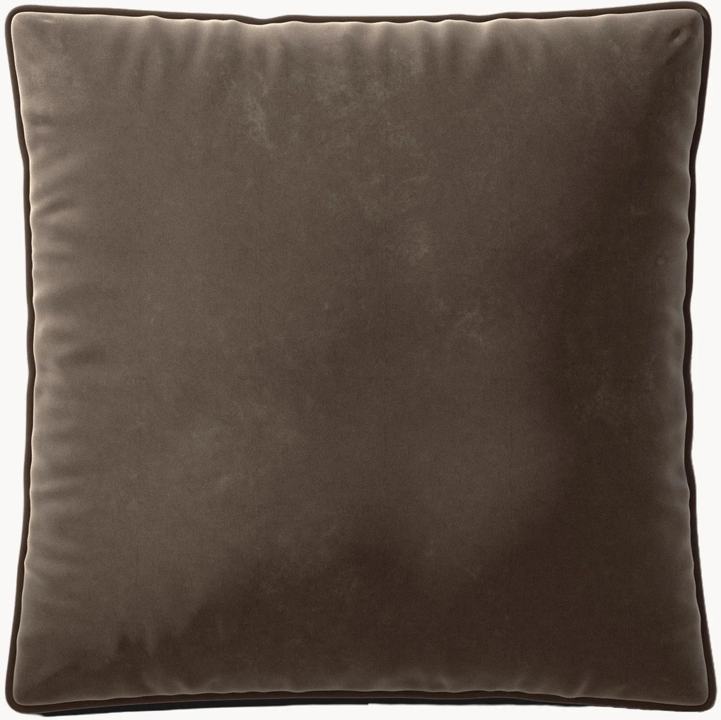 Cuscino XL in velluto Vetsak, 100 x 100 cm