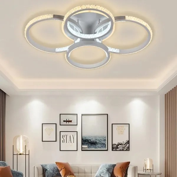 Lampadario LED a plafone dimmerabile LED/80W/230V 3000-6500K + tc