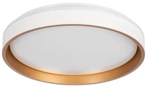 Kanlux 37328 - Plafoniera LED SOLN LED/17,5W/230V diametro 38 cm bianco/oro