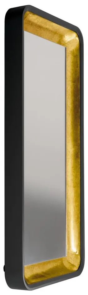 Eglo 425063 - Specchio da parete BONTANG 120x60 cm nero/oro