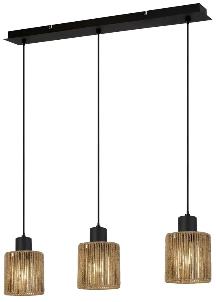 Lampada APP1821-3CP NATURE BLACK