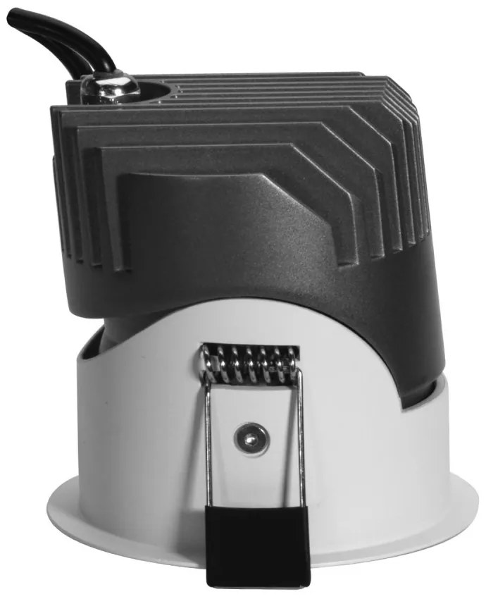 Faro LED da Incasso 15W Foro Ø75mm IP65 CCT, UGR19 con driver Philips Colore Bianco Variabile CCT
