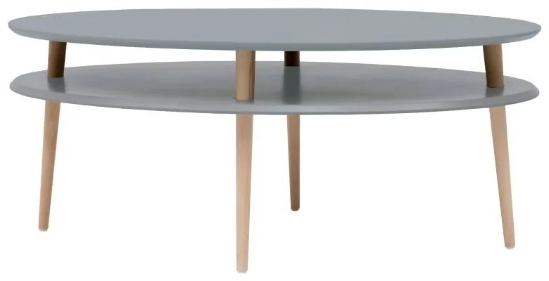 Tavolino grigio scuro OVO Ovo - Ragaba