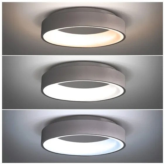 Solight WO768-G - Plafoniera LED dimmerabile TREVISO LED/48W/230V + Telecomando