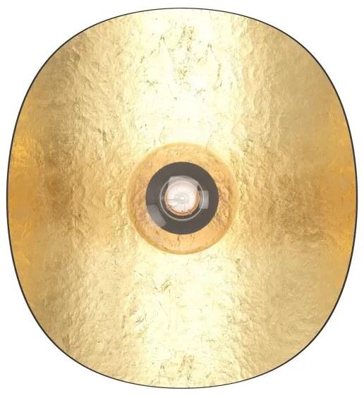 Eglo 390394 - Applique SACEDA 1xE27/40W/230V nero/oro