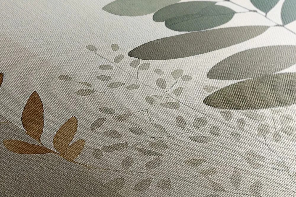 Quadro su tela – Parte delle piantine boho