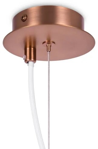 Maytoni MOD221-PL-01-G - Lampadario a sospensione con filo ERICH 1xE14/40W/230V rame