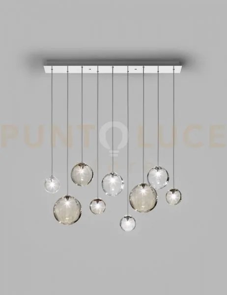 Puppet sospensione l9 multicolore 3 cromo lucido attacco g9