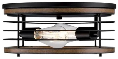 Westinghouse 61250 - Plafoniera ACKTON 2xE27/60W/230V barnwood