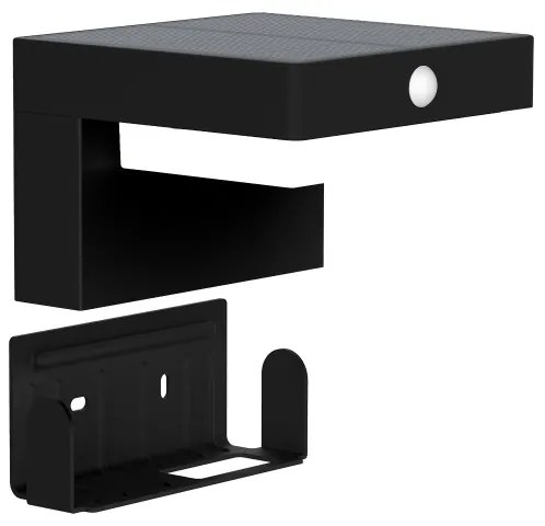 Zuma Line WT33811-Applique a LED solare GRID LED/4,5W/2000mAh IP44 nero