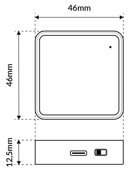 Interruttore Dimmer Wireless con Funzione di Memoria - SERIE STS Dimmer Monocolore