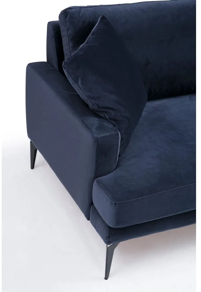 Divano blu scuro 175 cm Papira - Balcab Home