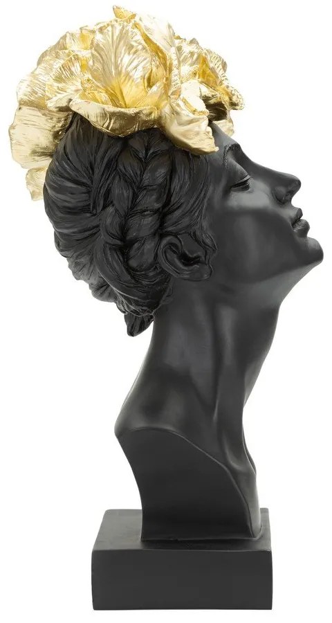 Statua in poliresina 36,5 cm Woman With Butterfly - Mauro Ferretti