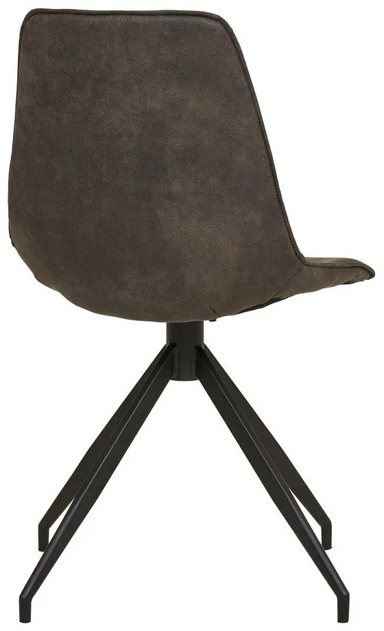 Sedie da pranzo grigie in un set di 2 Monaco - House Nordic